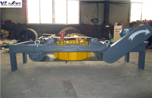 帶式電磁除鐵器，上海帶式電磁除鐵器_國(guó)家標(biāo)準(zhǔn)_上海帶式電磁除鐵器配件_型號(hào)及工作視頻 