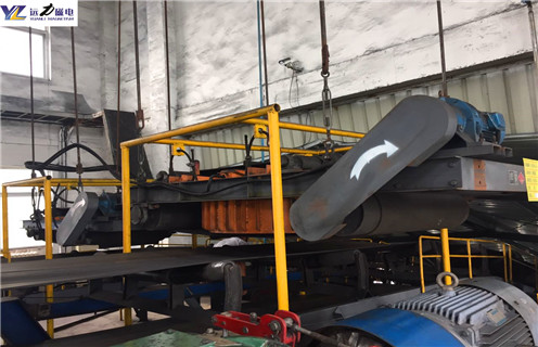 帶式電磁除鐵器，天津帶式電磁式除鐵器工作原理_天津帶式電磁式除鐵器構(gòu)造選型_廠家