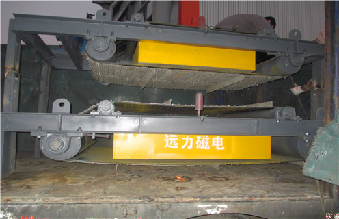 輸送帶除鐵器，寧夏輸送帶除鐵器價(jià)格_工作原理及安裝高度要求_寧夏輸送帶除鐵器價(jià)格不卸料怎么回事，如何清理及接線     
