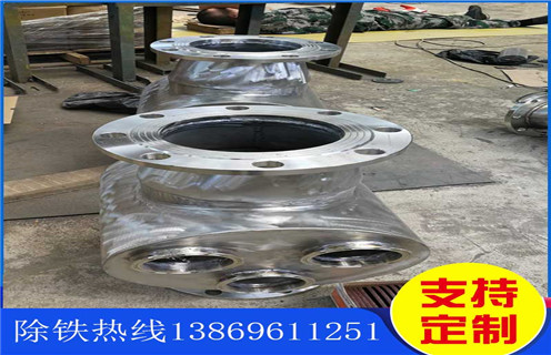 管道除鐵器，內蒙古管道除鐵器_內蒙古管道除鐵器原理內部構造水泥造紙廠_管道除鐵器圖片