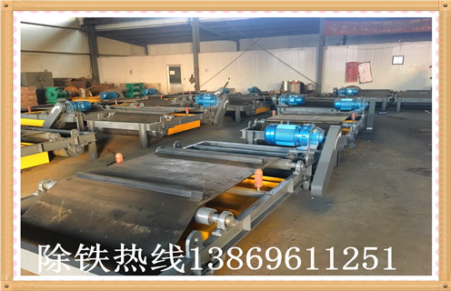 建筑垃圾，鋼渣處理為什么都喜歡用帶式除鐵器?